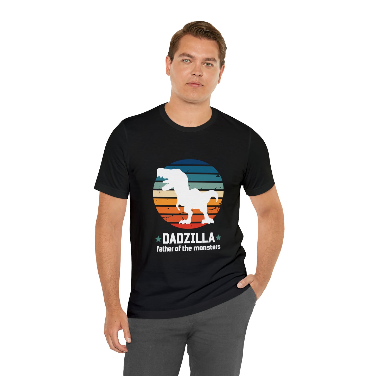 Dadzilla | Unisex Jersey Short Sleeve Tee