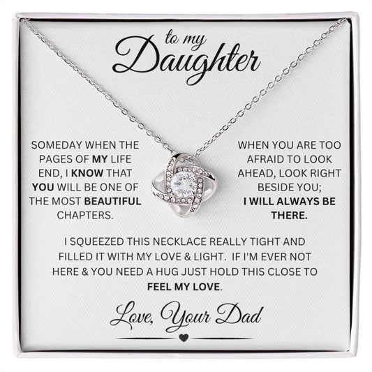From Dad, to Daughter | Love Knot Necklace