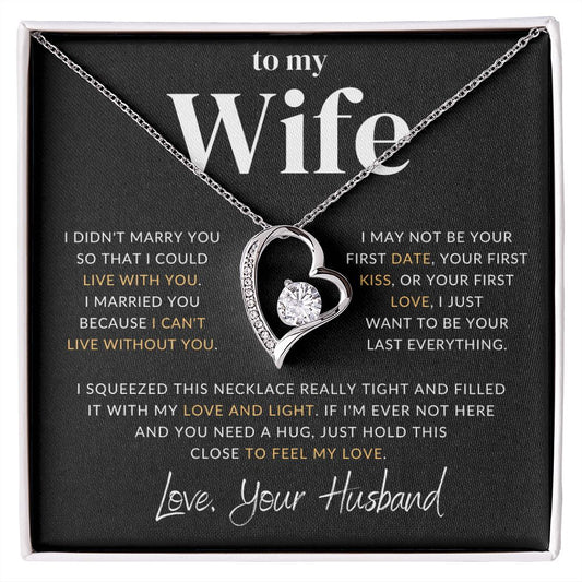 To My Wife | Forever Love Necklace